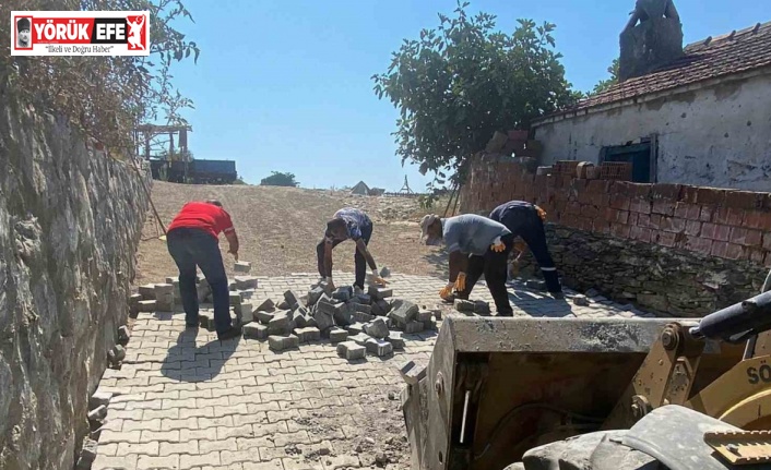 Söke Belediyesi yol çalışmalarına hızla devam ediyor