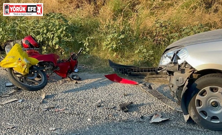 Söke ve Davutlar’da 2 ayrı motosiklet kazası