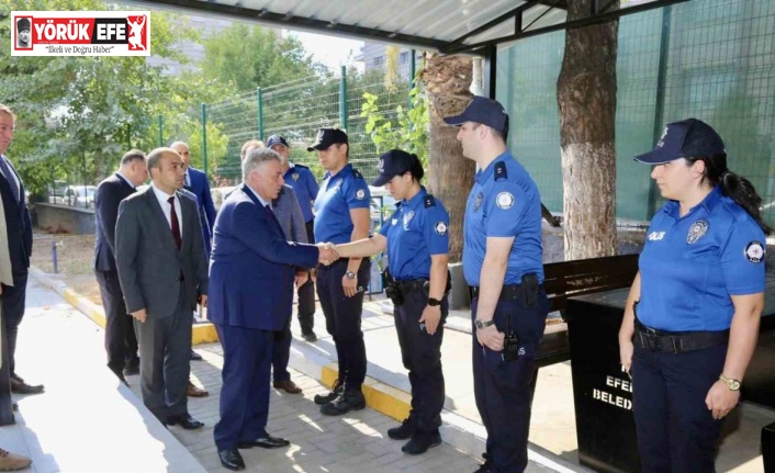 Aydın İl Emniyet Müdürü Erdoğan çalışmalar hakkında bilgi aldı