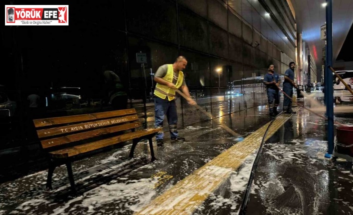 Aydın otogarı ‘pırıl pırıl’ oldu