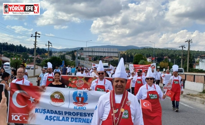 Aydın ve Kuşadası’nın lezzetleri uluslararası festivalde görücüye çıktı