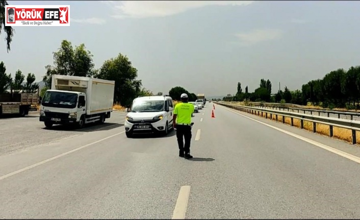 Aydın’da trafik ekiplerinden 26 bin araca işlem