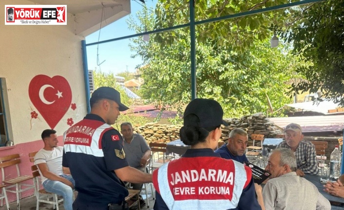 Çiftçiler, anız yakımı konusunda bilgilendirildi