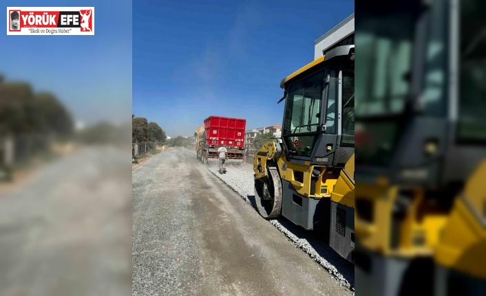 Efeler Belediyesi yol çalışmalarını sürdürüyor