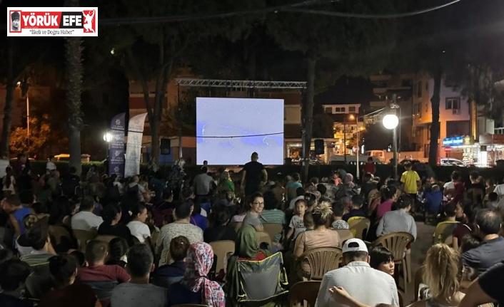 Efeler Belediyesi’nden yaz akşamlarında sinema keyfi