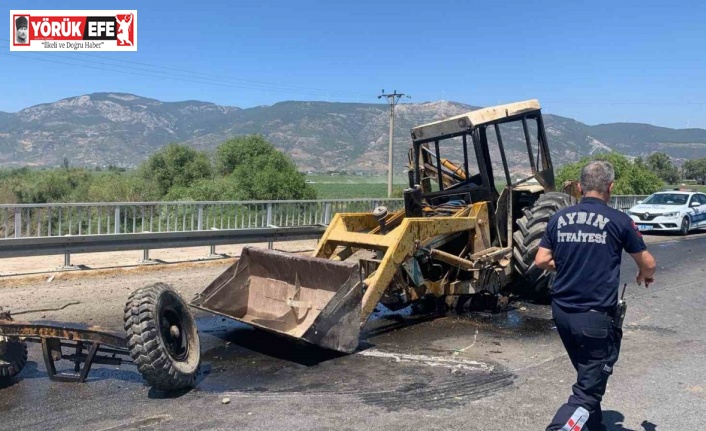 Kazada ağır yaralanan iş makinesi operatörünün tedavisi sürüyor