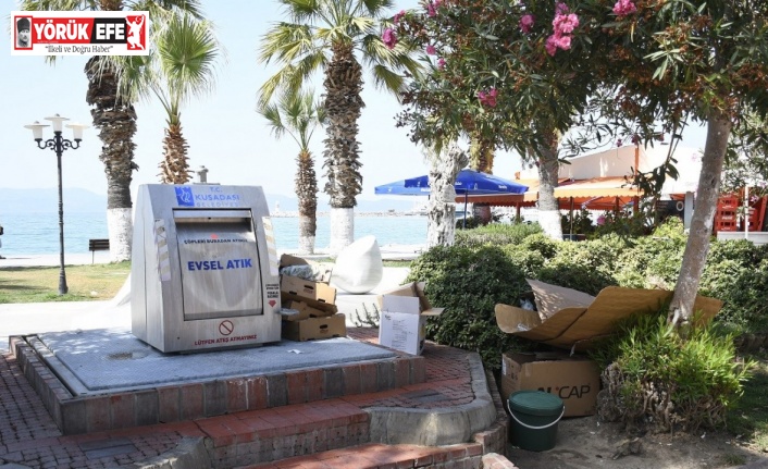 Kuşadası Belediyesi’nden çevre temizliği uyarısı