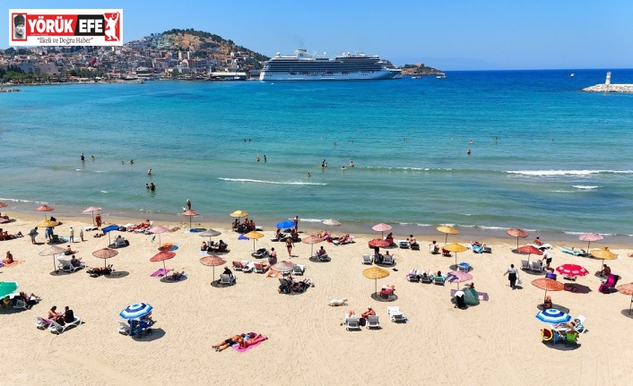 Kuşadası Belediyesi’nden plajlarda 5 yıldızlı tatil konforu