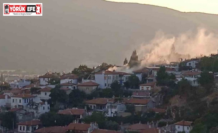 Muğla’da ev yangını