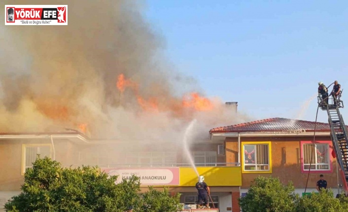 Nazilli Belediyesi’nden İsabeyli’deki yangının söndürme çalışmalarına destek