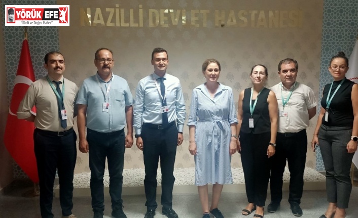 Nazilli Kaymakamı Kan, Nazilli Devlet Hastanesi’nde incelemelerde bulundu