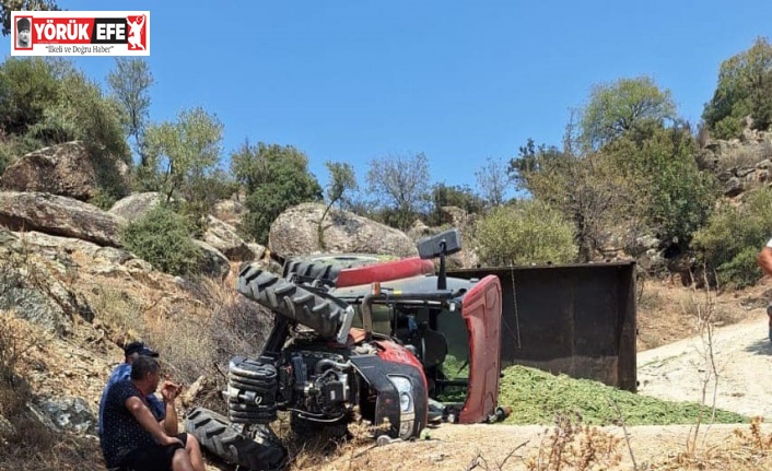 Söke’de traktör kazası: 1 ölü