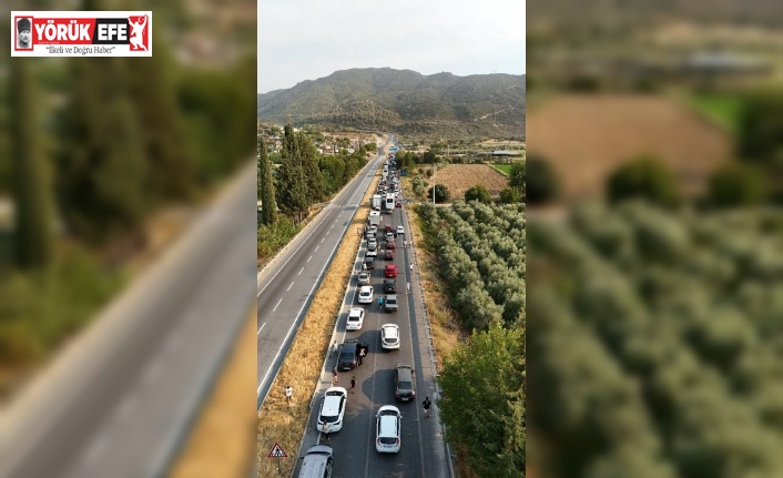 Yangın nedeniyle trafiğe kapatılan Aydın-Mğla Karayolu açıldı