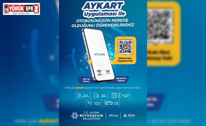 AYKART uygulaması ile toplu ulaşımda yeni dönem