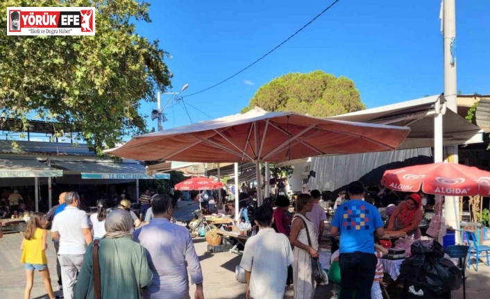 Çakırbeyli Pazarı vatandaşların uğrak noktası oldu