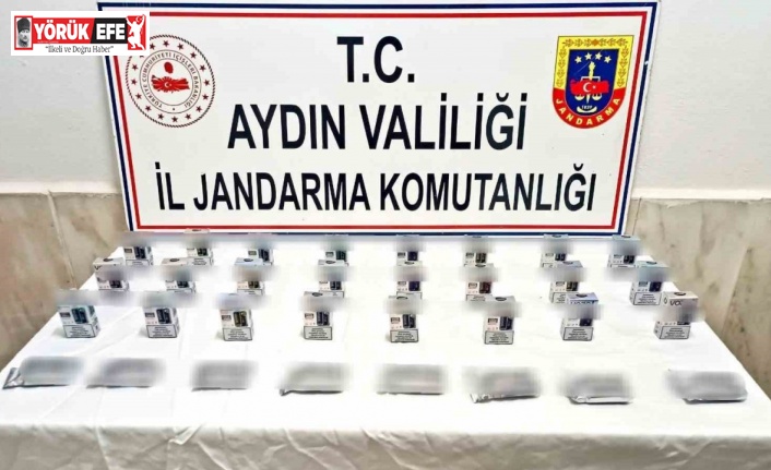 Didim’de işyeri baskınında elektronik sigara ele geçirildi