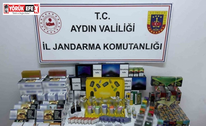 Jandarmadan kaçak sigara baskını: 1 gözaltı