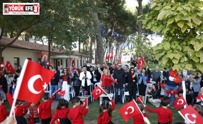 Aydın Büyükşehir Belediyesi Çocuk Gelişim Merkezleri’ni 29 Ekim coşkusu sardı