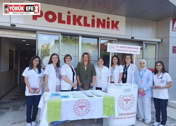 Aydın Devlet Hastanesi fiziksel aktiviteye dikkat çekti