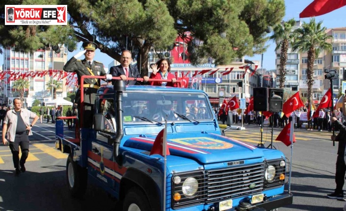 Aydın’da 29 Ekim Cumhuriyet Bayramı coşkuyla kutlandı