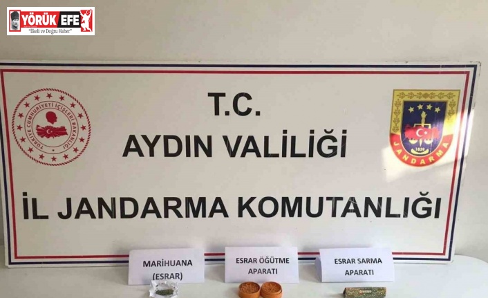 Aydın’da jandarma ekipleri uyuşturucuya geçit vermiyor