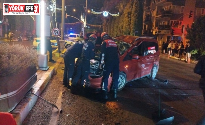 Aydın’da trafik kazası: 2 yaralı