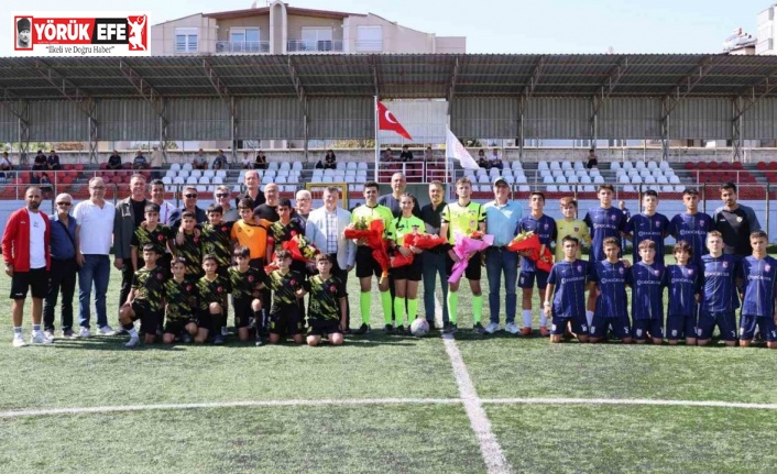 Aydın’da U-14 Tansu Yılmaz Futbol Sezonu başladı