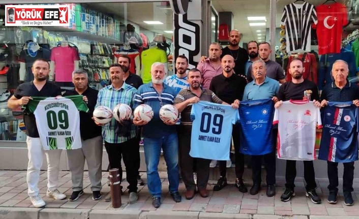 Aydınlı futbolcudan amatör kulüplere can suyu