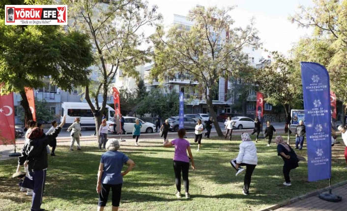 Başkan Çerçioğlu Aydınlıları sağlıklı hayat ile buluşturuyor