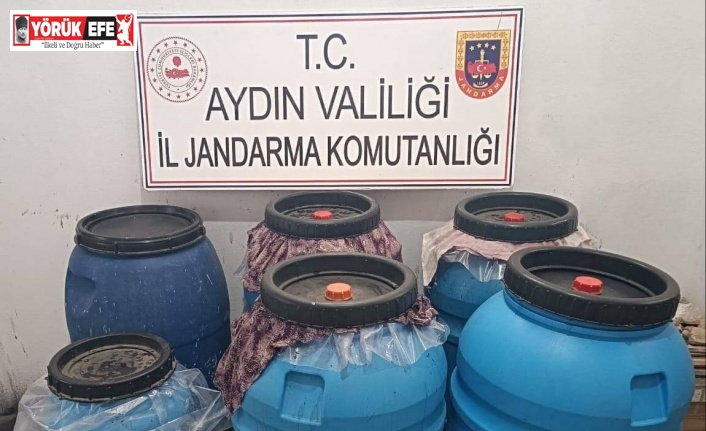 Evinin deposunda ürettiği alkolleri satan şüpheli yakalandı