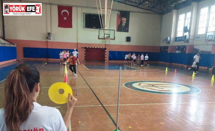 Geleceğin sporcuları antrenmanlarına başladı