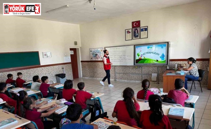 Koçarlı’da öğrencilere su verimliliğinin önemi anlatıldı