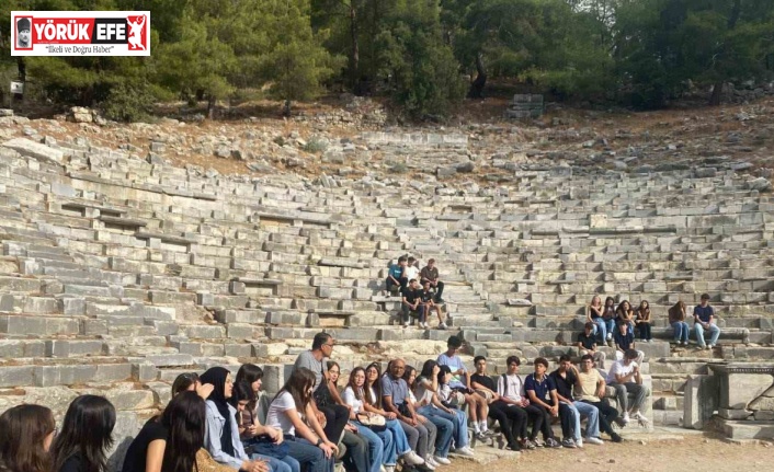 Liseli gençler, felsefe tarihini yerinde öğrendi