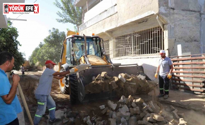 Nazilli Yeşilyurt Mahallesi’nde yollar yenileniyor