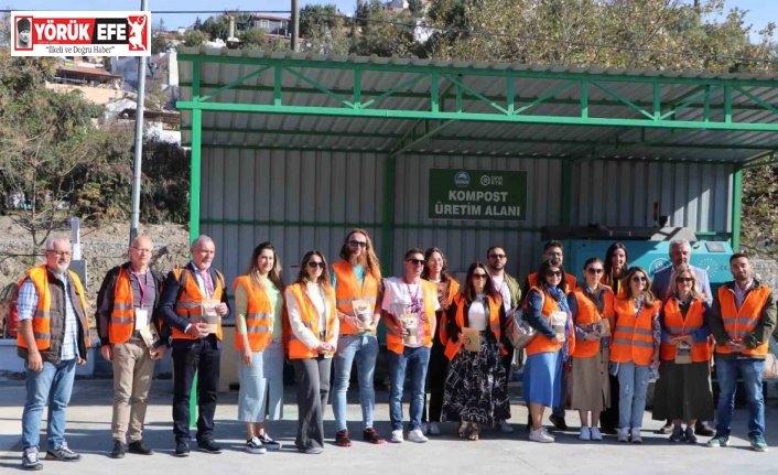 Söke Belediyesi, Avrupa’dan gelen konuklara geri dönüşümü anlattı