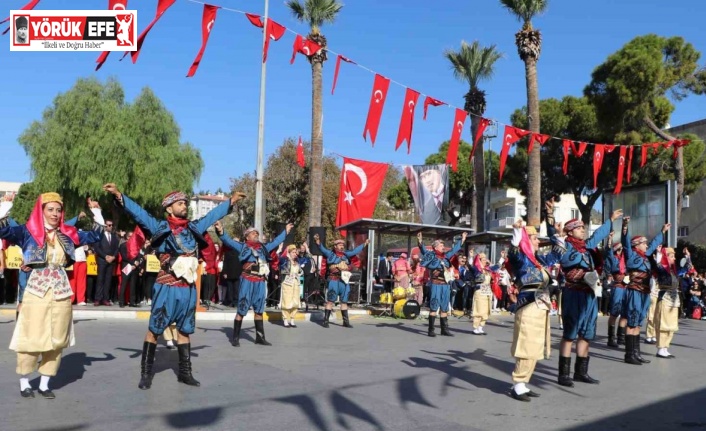 Söke’de coşkulu cumhuriyet kutlaması