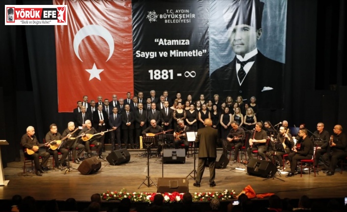 Atatürk sevdiği türkülerle Aydın’da anıldı