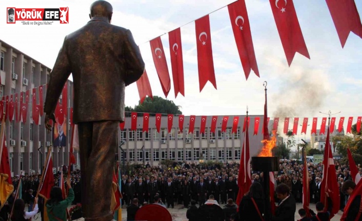 Aydın’da 10 Kasım Atatürk’ü Anma Töreni Gerçekleşti