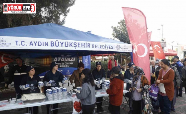 Büyükşehir, Atatürk için 17 ilçede hayır gerçekleştirdi