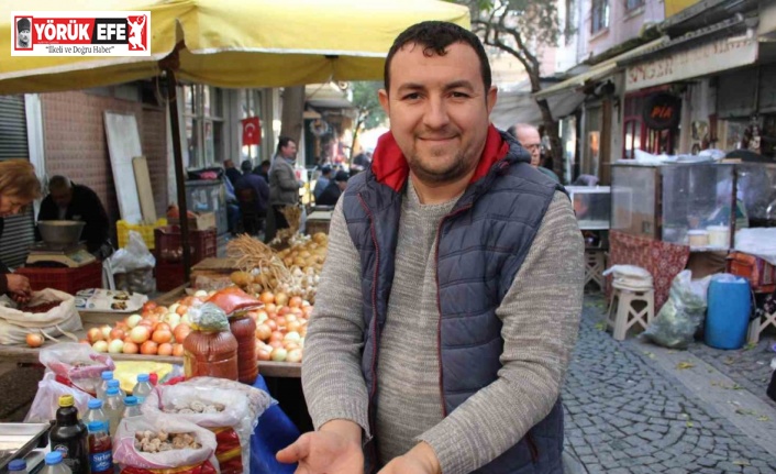 Dağlarda kendiliğinden yetişen beşbıyık tezgahlarda yerini aldı