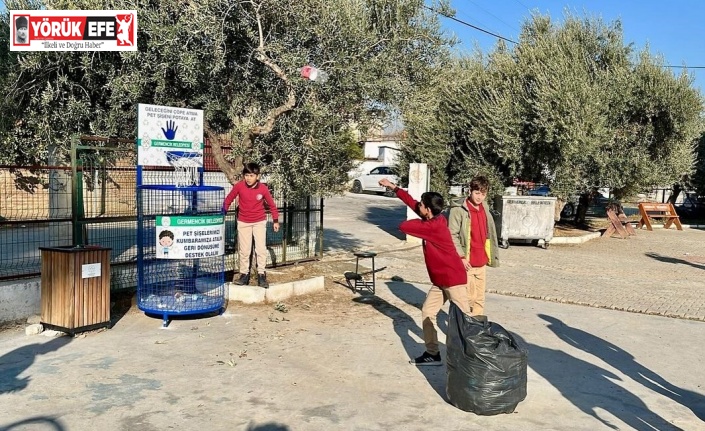 Germencik’te çocuklar eğlenerek çevreyi korumayı öğreniyor