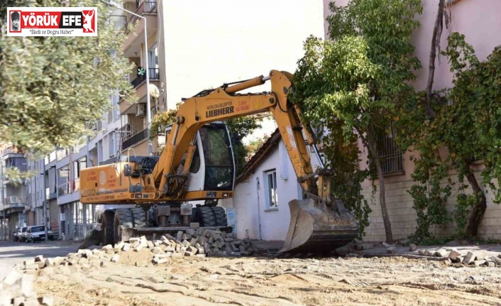 İncirliova Zafer Mahallesi’nin en büyük iki caddesi yenileniyor