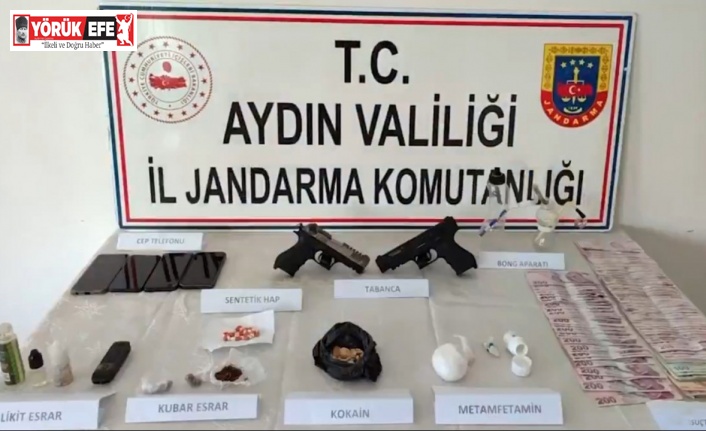 Narkoçelik-46 operasyonunda Aydın’da 2 sokak satıcısı yakalandı