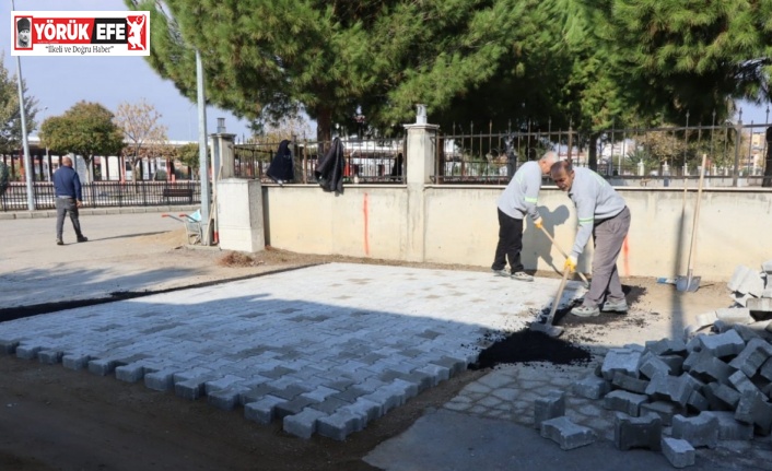 Nazilli Belediyesi, Yeşilyurt’taki yol çalışmalarını tamamladı