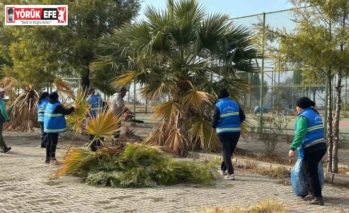 Nazilli Belediyesi’nden, İsabeyli Kampüsü’nde temizlik çalışması