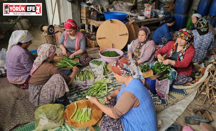 Nazilli’de kadınlardan yağmur için gözleme hayrı