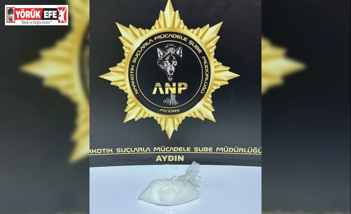 Aydın’da narkotik ekipleri 150 gram uyuşturucu ele geçirdi