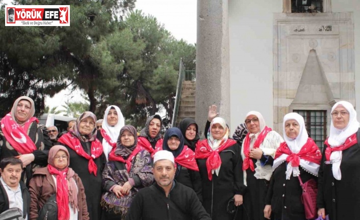 Aydınlı umreciler kutsal topraklara uğurlandı