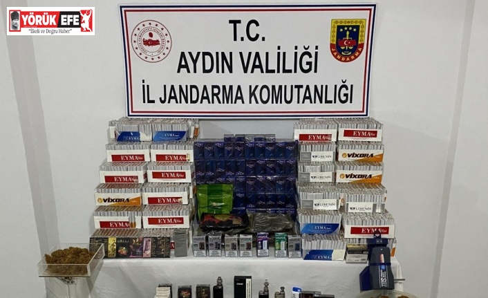 Bir milyon TL değerinde kaçak tütün ele geçirildi