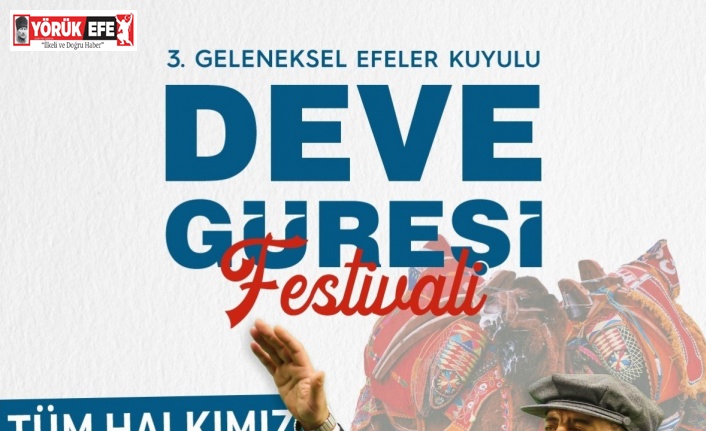 Efeler’de deve güreşi heyecanı